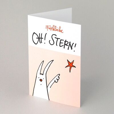 100 funny Easter cards with a play on words: Oh! Star!