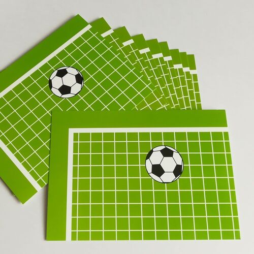 10 Fußball-Postkarten: Tor!