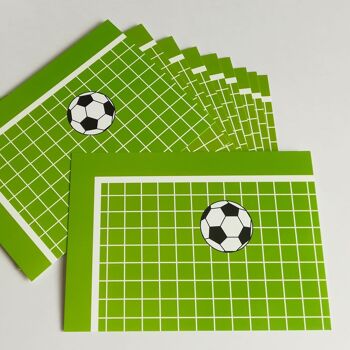 10 Cartes Postales Football : But ! 1