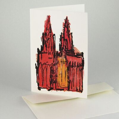 10 Grußkarten: Kölner Dom