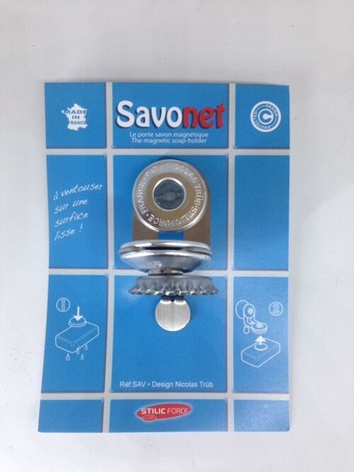 Savonet - Porte-savon magnétique