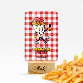 BELGIAN FRIES • Carte postale 1