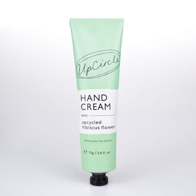 Plastic Free, Vegan Hand Cream with Upcycled Hibiscus Flower Acids