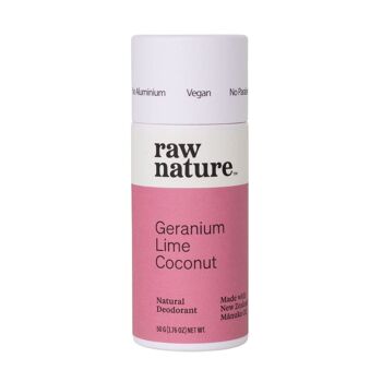 Déodorant Naturel - Géranium + Citron Vert 1