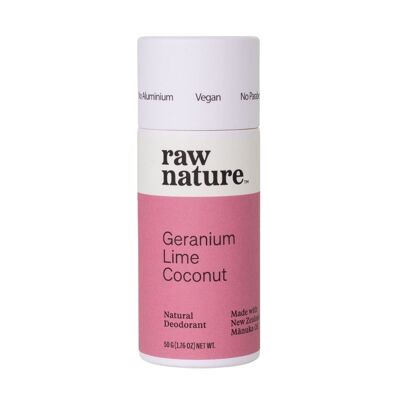 Natürliches Deodorant - Geranie + Limette
