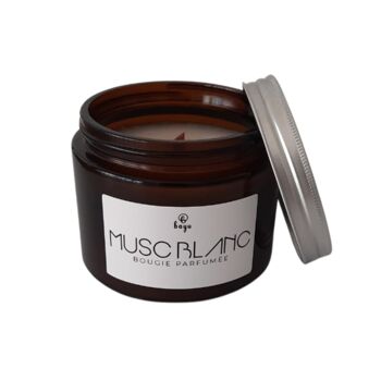 Bougie Musc Blanc Vegan 2