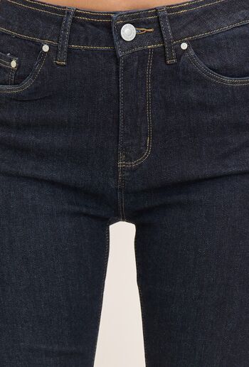 Jeans Regular "Bénédicte" - Ourlet Effiloché 2