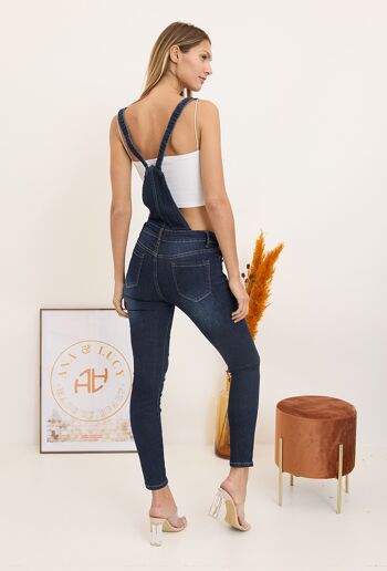 Salopette Slim en Jeans "Louise" 4