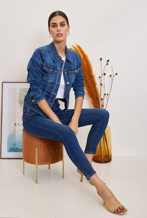 Veste en Jeans Slim - "Estelle"