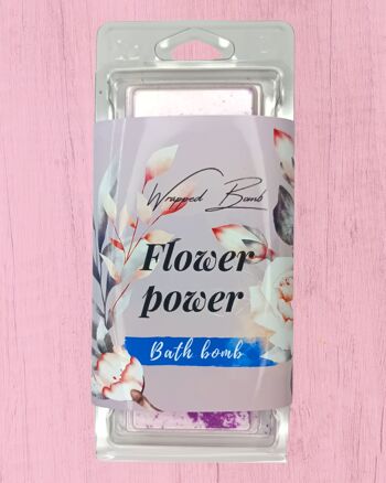 Bombe de bain Flower power 1