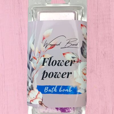 Flower-Power-Badebombe