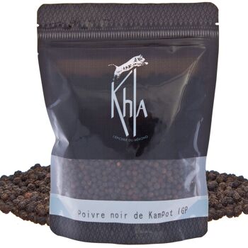 Poivre noir de Kampot IGP - Sachet 250 g 1