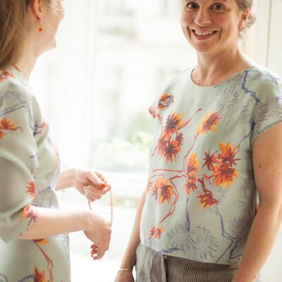 Mint Sommer Top