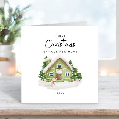New Home First Christmas Card