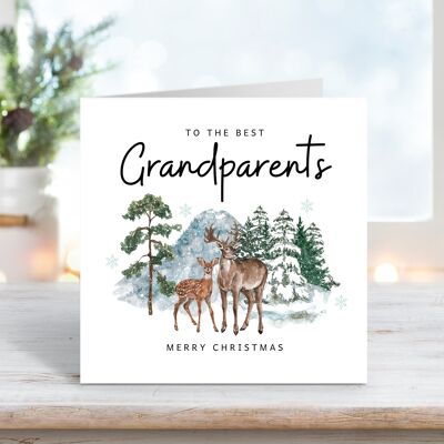 Best Grandparents Christmas Card