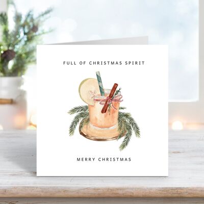 Full of Christmas Spirit Card