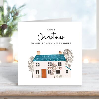 Lovely Neighbours Christmas Card