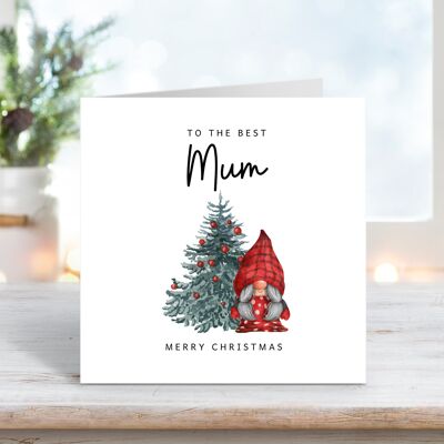 Best Mum Christmas Card