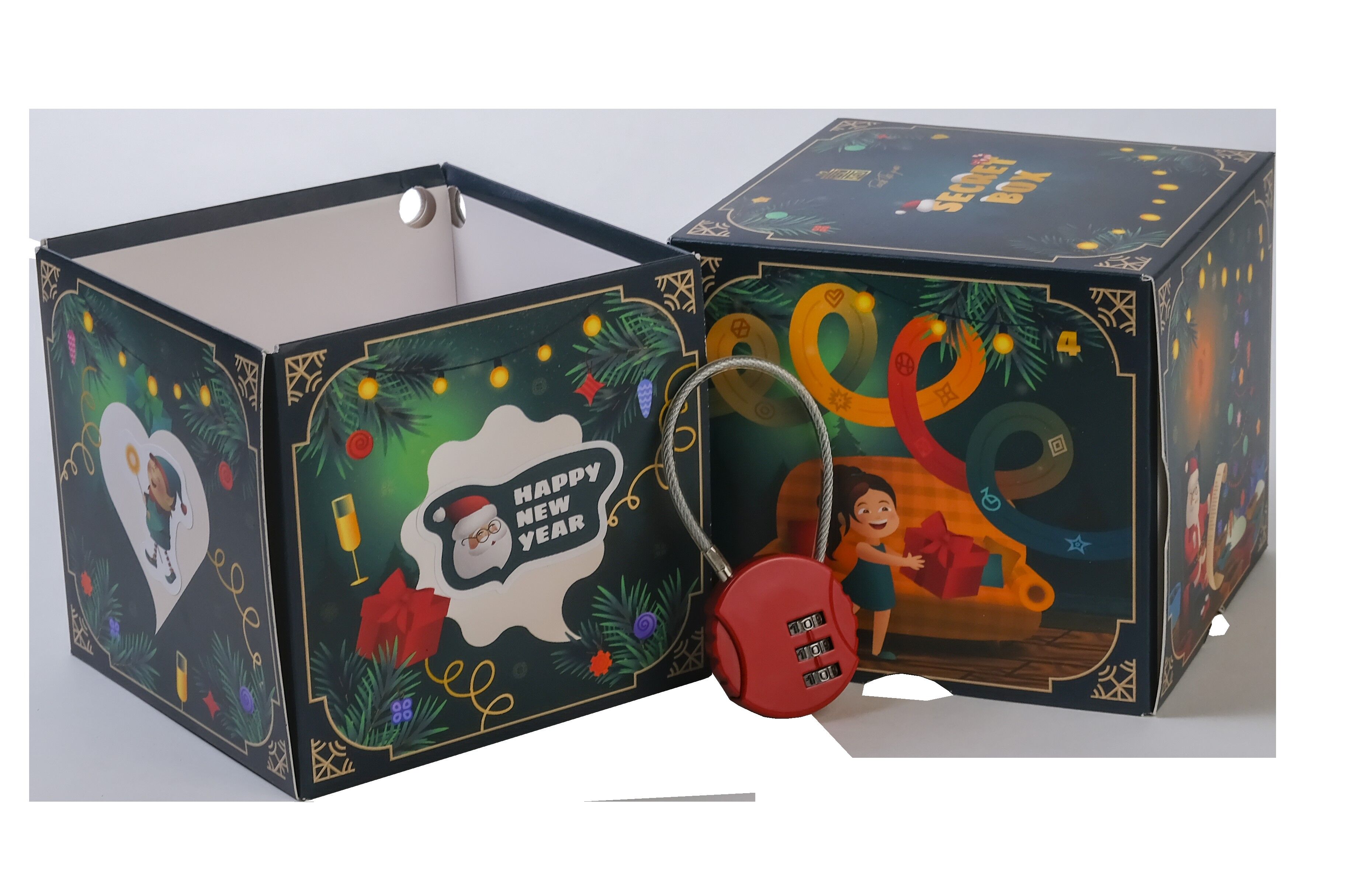 Scatola segreta di X Mas