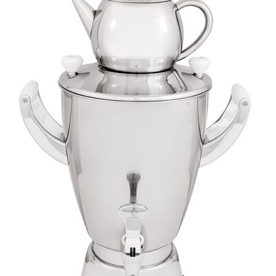 Premium samovar - SAMORAI 1 silver - tea maker