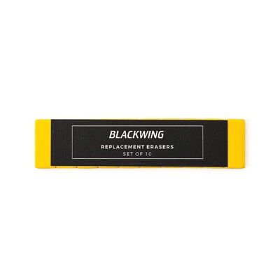 Blackwing Replacement Pencil Erasers - Pack of 10