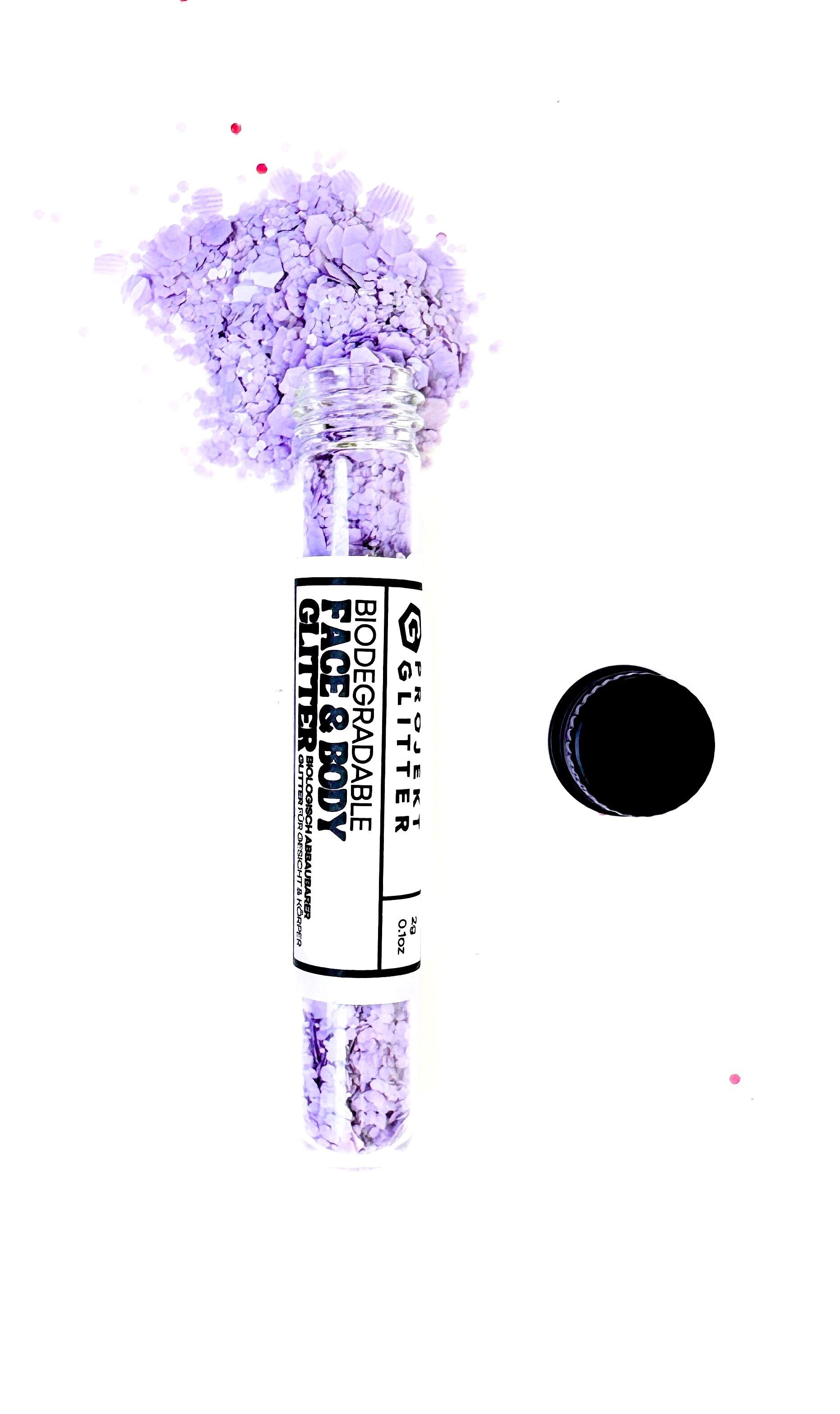 Grober Glitzer (Lilla)