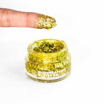 Glitzergel (Gold)