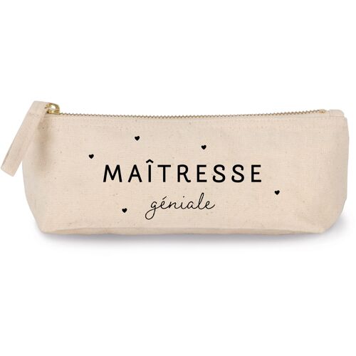 Trousse d'école Maitresse géniale