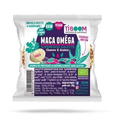 Maca oméga barre énergétique