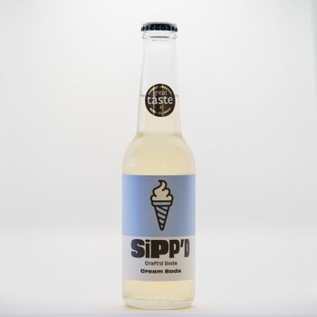 Sipp'd, soda à la crème