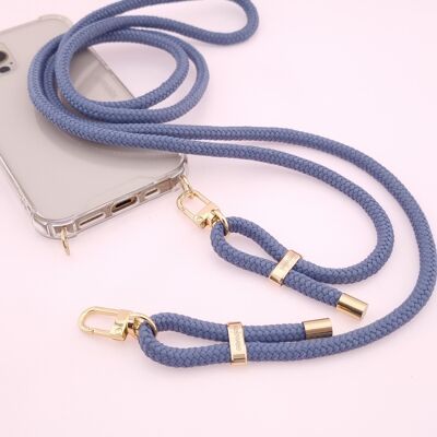 Mobile phone chain DENIM Snap