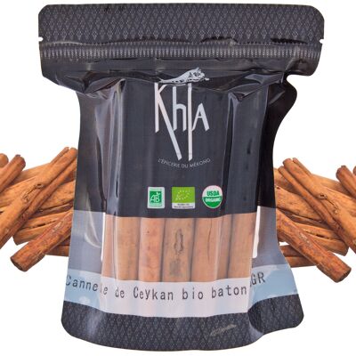 Organic Ceylon cinnamon sticks - 150g bag