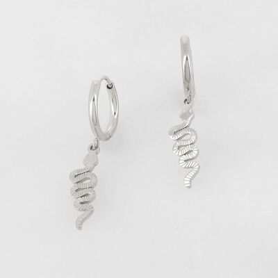 Pendientes Serpentini - Plata