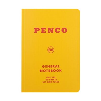 Hightide Penco Soft PP Notebook (Grid, B7)