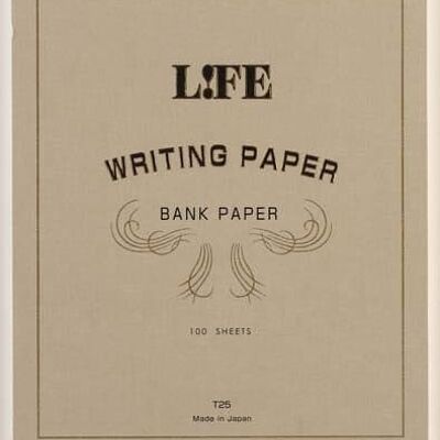 Life Bank Writing Paper (100 sheets) - Large