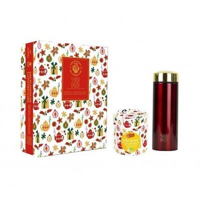 Apothecary's box: 1 teapot 350 ML & box of sweet and fruity infusion of 80g