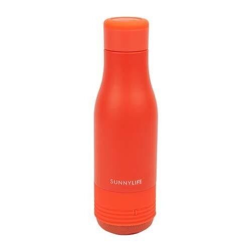 Botella Agua con Radio Sunnylife Naranja