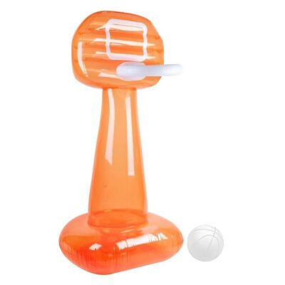 Mega Set Inflable de Baloncesto Sunnylife Naranja