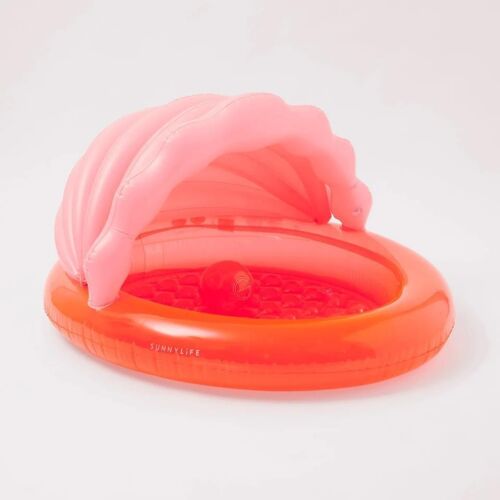 Piscina Infantil Shell Neon Coral