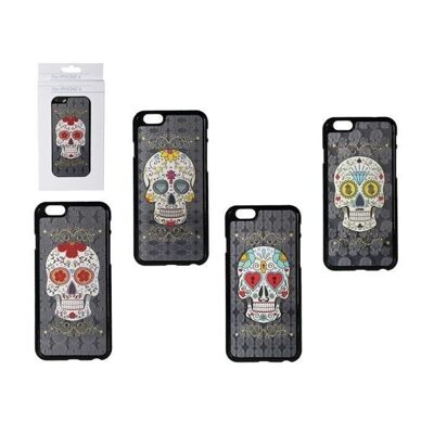 3D case for iPhone 6, Colored Skull,