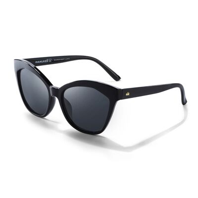 Hanukeii Laguna Black Polarized Sunglasses for women