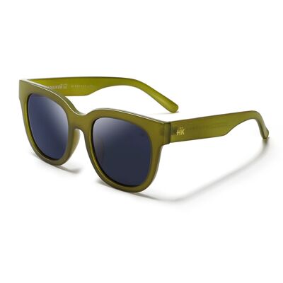 Polarized Sunglasses Hanukeii Southcal Green for women
