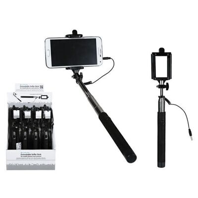 Extendable mobile phone holder, selfie stick,