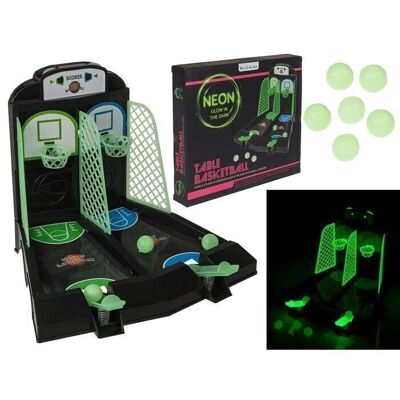 basketball table game, glow in the dark,