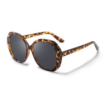 Gafas de Sol Polarizadas Hanukeii Lombard Marron para mujer