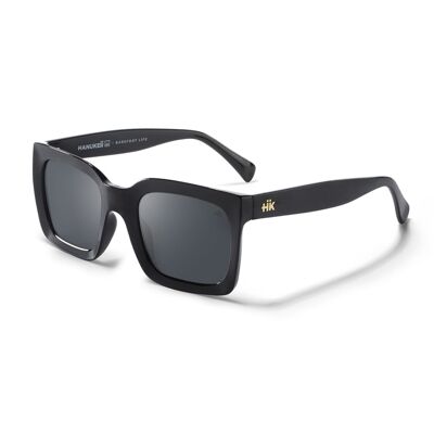 Hanukeii Hyde Polarized Sunglasses Black for women