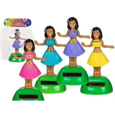 Figura mobile, Hula Girl, con cella solare,