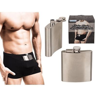 boxer shorts with hip flask compartment,
