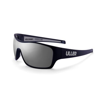 Sport Sunglasses for running and cycling Uller Volcano Black and green for men and women