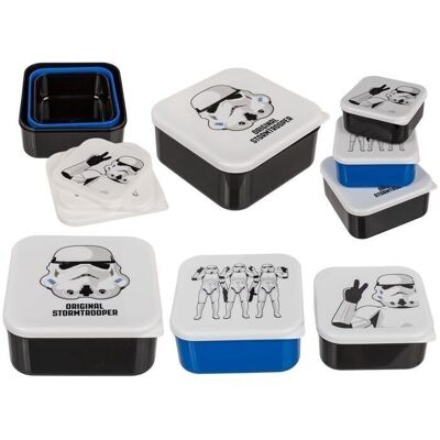 Brotdosen 3er Set, Stormtrooper,